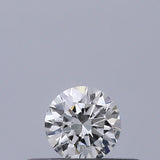 0.18 carat Round diamond E VVS2 Excellent