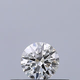 0.19 carat Round diamond E VVS1 Excellent