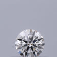 0.22 carat Round diamond E VS2 Excellent