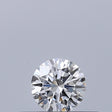 0.21 carat Round diamond F VVS2 Excellent