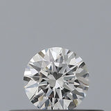 0.19 carat Round diamond E  IF Excellent