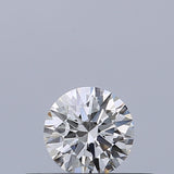 0.25 carat Round diamond F VVS1 Excellent