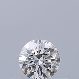 0.26 carat Round diamond E IF Excellent