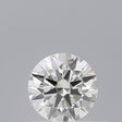 0.33 carat Round diamond J IF Excellent