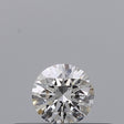 0.18 carat Round diamond D  VVS2 Excellent