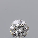 0.18 carat Round diamond D  VVS2 Excellent