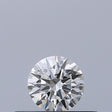 0.23 carat Round diamond G IF Excellent