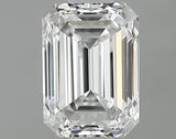 0.80 carat Emerald diamond E VS2 