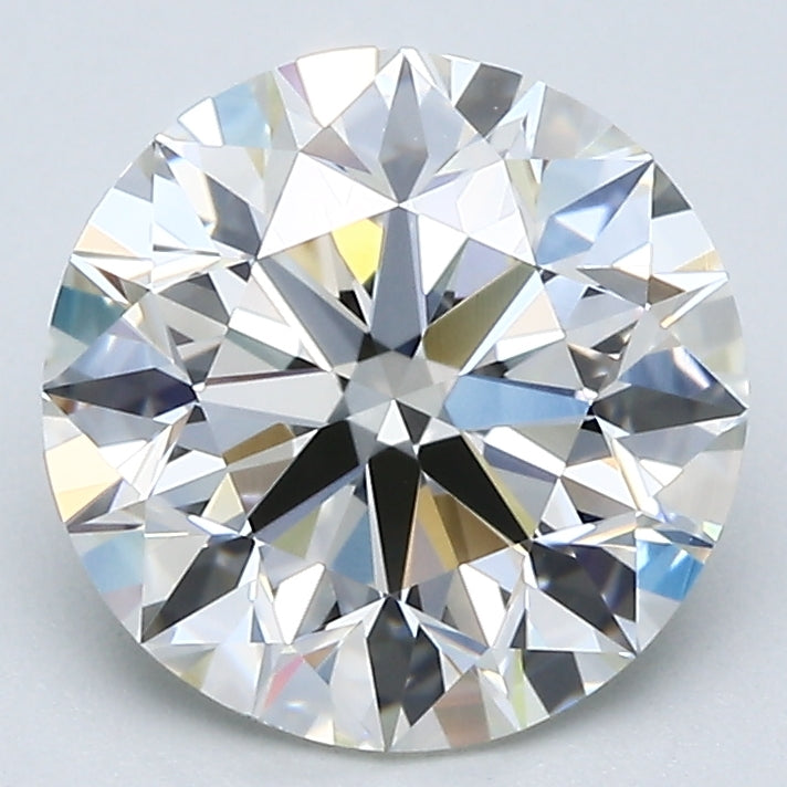 2.5 carat Round diamond J  VS1 Excellent