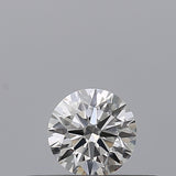 0.23 carat Round diamond F VVS1 Excellent