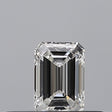 0.23 carat Emerald diamond E VVS1 