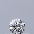 0.19 carat Round diamond E VS2 Excellent