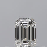 0.23 carat Emerald diamond F VVS2 