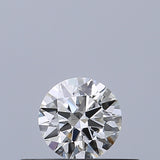 0.25 carat Round diamond F IF Excellent