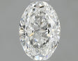 0.45 carat Oval diamond F IF 