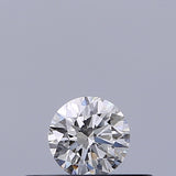 0.20 carat Round diamond F VVS1 Excellent