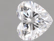0.53 carat Heart diamond F VVS1 