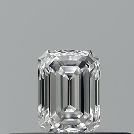 0.23 carat Emerald diamond D  VVS2