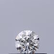 0.19 carat Round diamond G IF Excellent