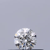 0.19 carat Round diamond G IF Excellent