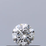 0.21 carat Round diamond E VVS2 Excellent