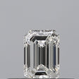 0.23 carat Emerald diamond F IF 