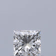0.33 carat Princess diamond D VVS2 
