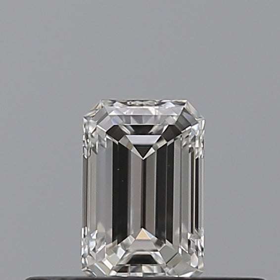 0.25 carat Emerald diamond F  VVS1