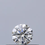 0.19 carat Round diamond F VVS1 Excellent