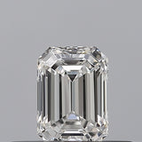 0.32 carat Emerald diamond E VVS2 