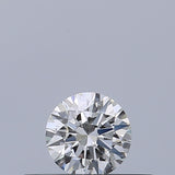 0.21 carat Round diamond F VVS1 Excellent