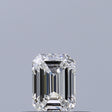 0.24 carat Emerald diamond F VVS1 