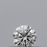 0.18 carat Round diamond D  VVS2 Excellent