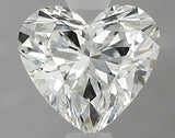 0.90 carat Heart diamond H SI1 