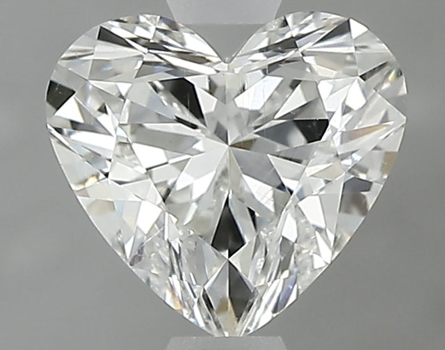 0.90 carat Heart diamond H SI1 