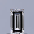 0.48 carat Baguette diamond E VVS2 