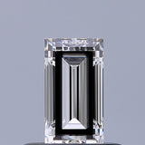 0.48 carat Baguette diamond E VVS2 