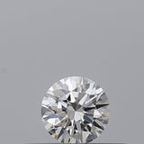 0.19 carat Round diamond E VVS1 Excellent