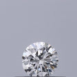 0.18 carat Round diamond D VVS2 Excellent