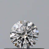 0.20 carat Round diamond D VVS2 Excellent