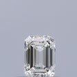 0.30 carat Emerald diamond F VVS2 
