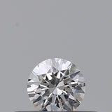 0.19 carat Round diamond F  VVS2 Excellent