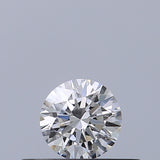0.24 carat Round diamond D VVS2 Excellent