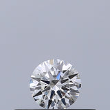 0.18 carat Round diamond E VVS2 Excellent