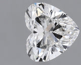 0.81 carat Heart diamond H VS2 
