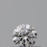 0.22 carat Round diamond F  IF Excellent