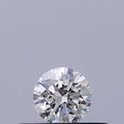 0.21 carat Round diamond F VVS1 Excellent
