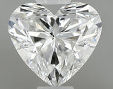 0.44 carat Heart diamond F SI2 