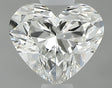 0.65 carat Heart diamond H VVS1 