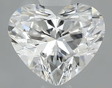 0.91 carat Heart diamond D VVS1 